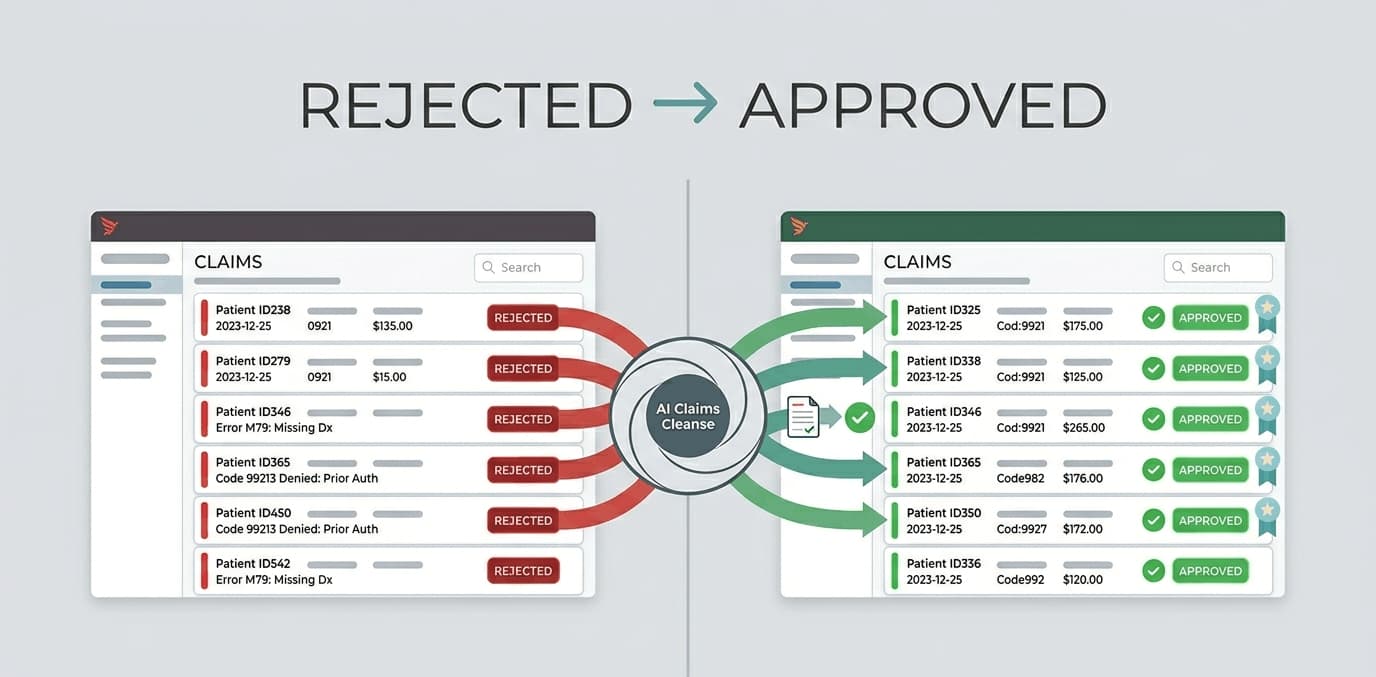 AdvancedMD Claim Rejection Rate High: Root Causes Fixed