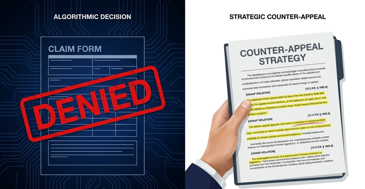 Provider appeal strategy countering automated payer algorithmic claim denials using OIG and CMS regulatory frameworks